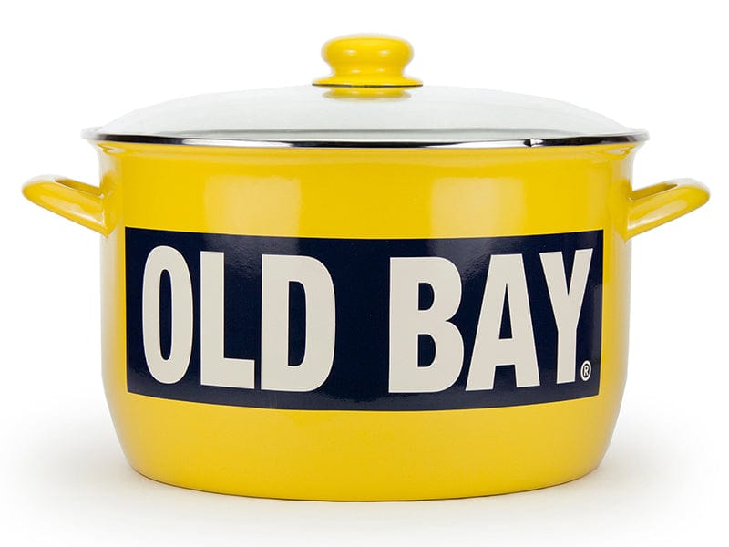Product Image: Golden Rabbit Enamelware Old Bay Stock Pot, 18 Qt