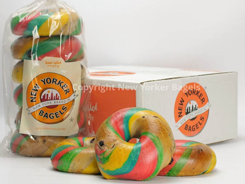 Product Image: New Yorker Bagels Rainbow Bagels - Dozen