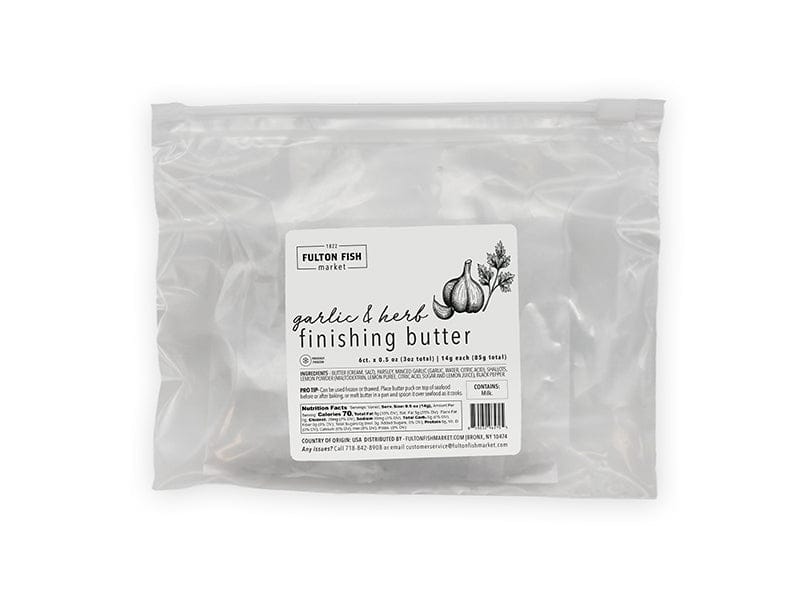 Product Image: Fulton Fish Market Garlic & Herb Finishing Butter - 6ct