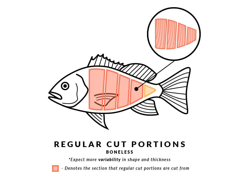 Product Image: Fulton's Finest Wild American Red Snapper Portion - 1ct