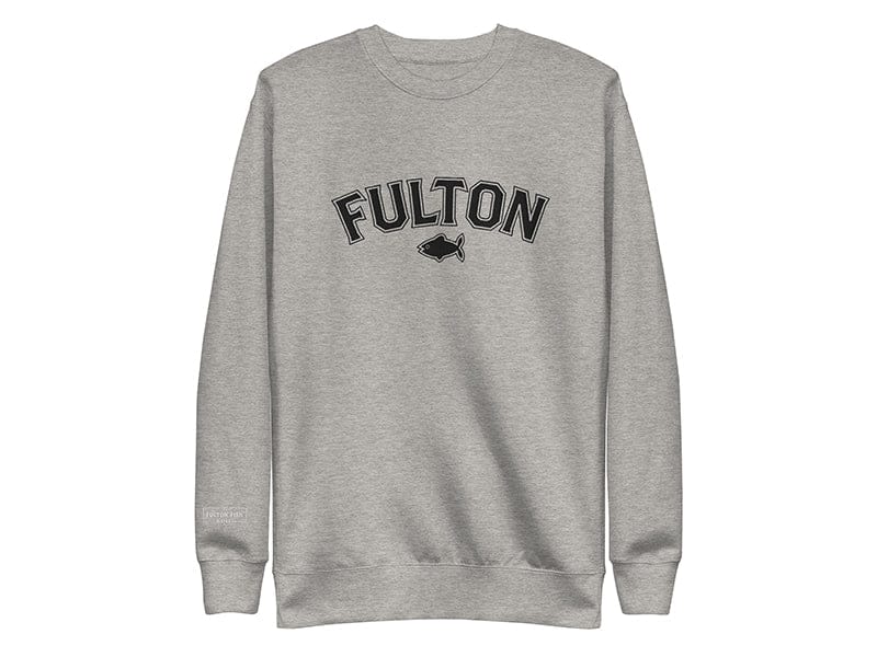 Product Image: Fulton Fish Market Collegiate Fulton Dark Embroidery Unisex Sweatshirt