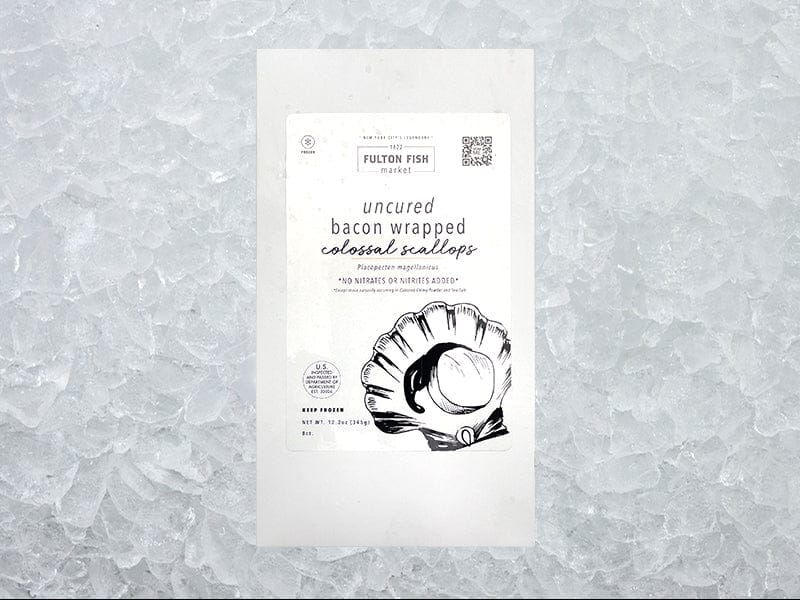 Product Image: Bacon Wrapped Colossal Scallops - 8ct