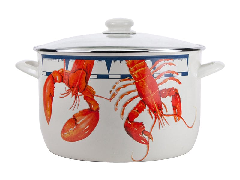 Product Image: Golden Rabbit Enamelware Lobster Stock Pot, 18 Qt