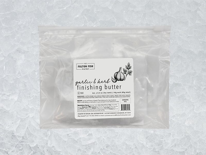 Product Image: Fulton Fish Market Garlic & Herb Finishing Butter - 6ct