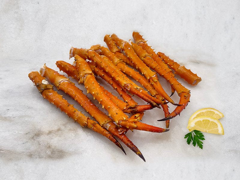 Cooked Wild Jumbo Golden King Crab Lower Legs - 1lb image