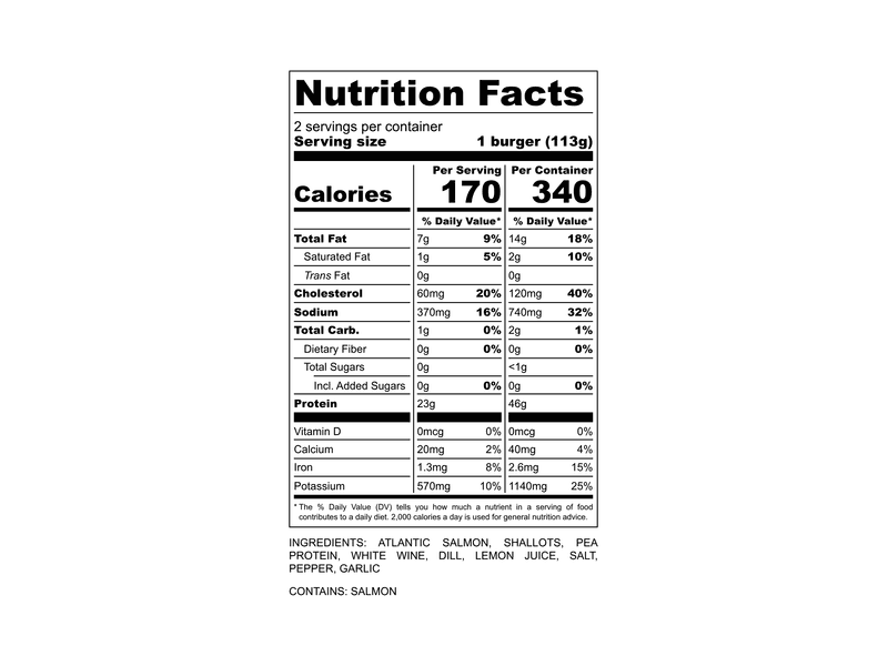 Product Image: Signature Salmon Burgers