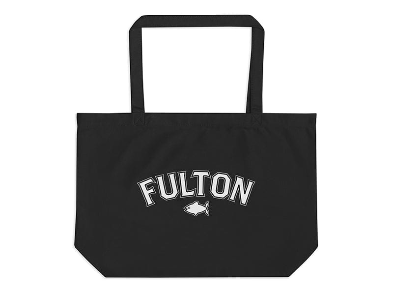 Fulton Fish Market Collegiate Large Organic Tote Bag image