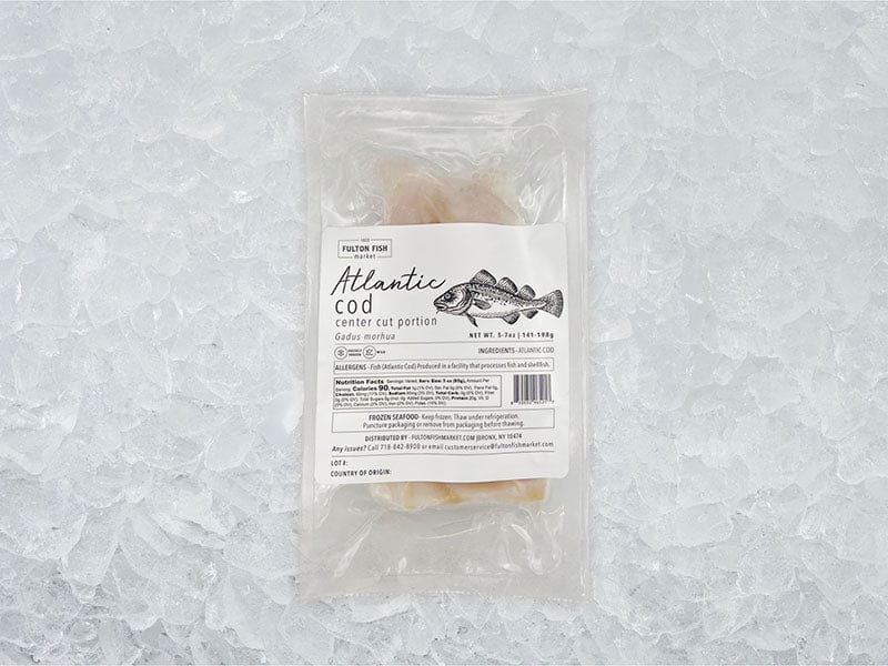 Product Image: Wild Atlantic Cod Portion - 1ct