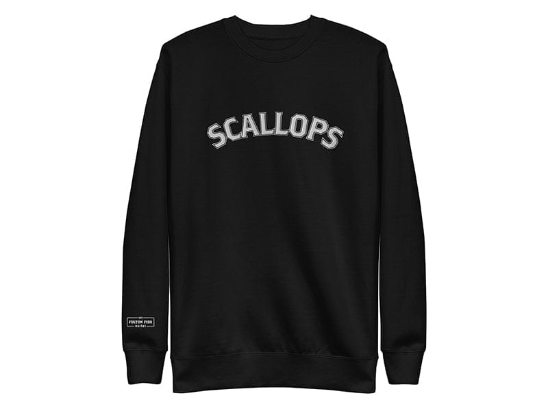 Fulton Fish Market Collegiate Scallops Unisex Premium Sweatshirt image