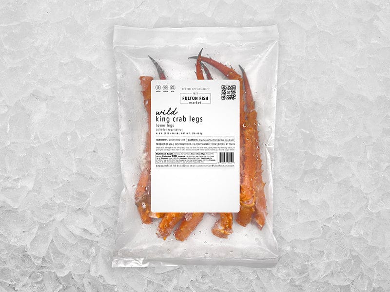 Product Image: Cooked Wild Jumbo Golden King Crab Lower Legs - 1lb