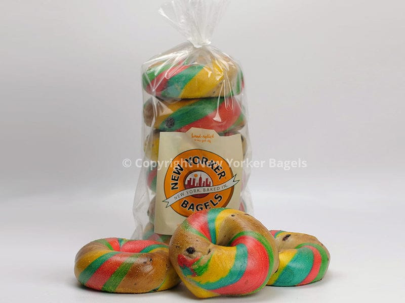 Product Image: New Yorker Bagels Rainbow Bagels - Dozen