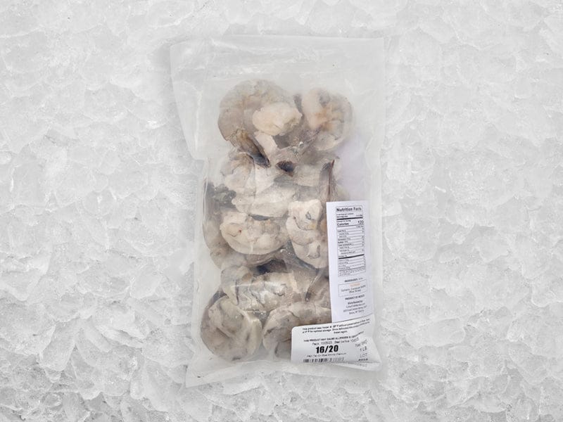 Product Image: Wild Colossal Peeled & Deveined Blue Shrimp - 1lb