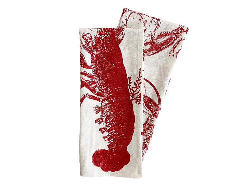 Caskata Lobsters Kitchen Towels, Set of 2 image