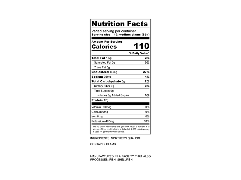 Product Image: Cherrystone Clams