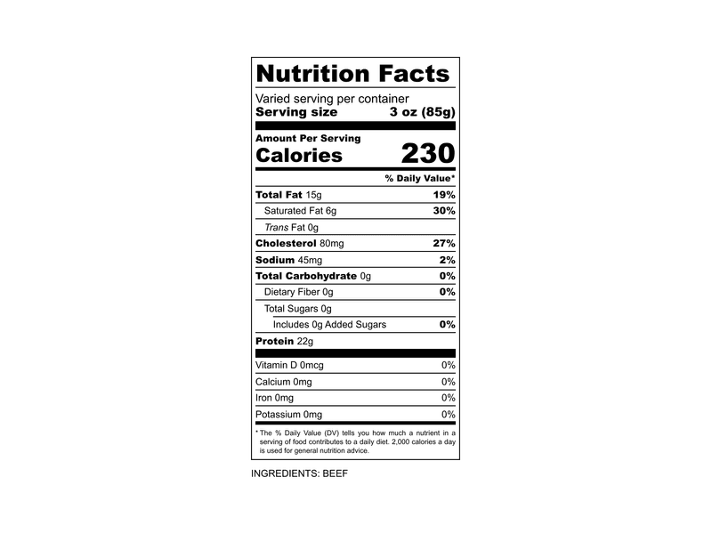 Product Image: Pat LaFrieda Prime Filet Mignon - 1ct