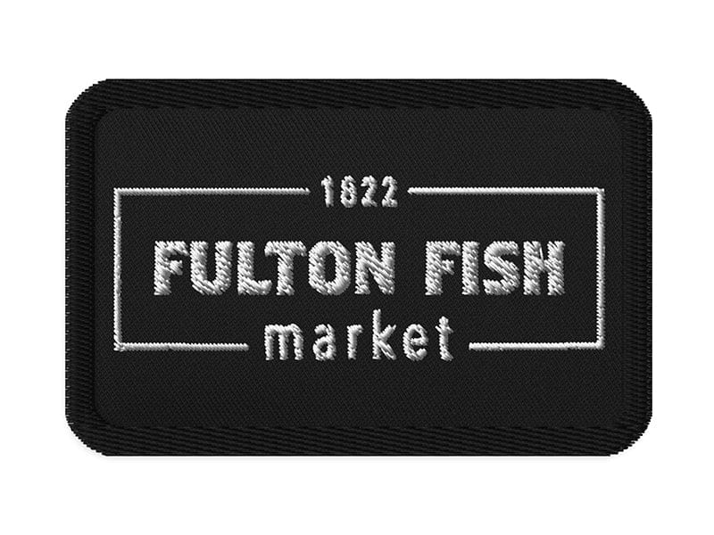 Fulton Fish Market Embroidered Patch image