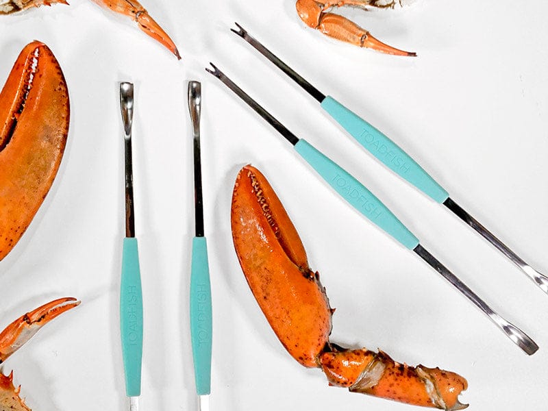 Toadfish Crab & Lobster Forks - 4ct image