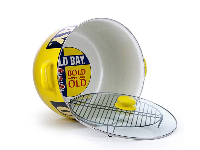 Product Image: Golden Rabbit Enamelware Old Bay Stock Pot, 18 Qt