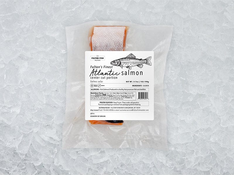 Product Image: Fulton's Finest Atlantic Salmon Portion - 1ct
