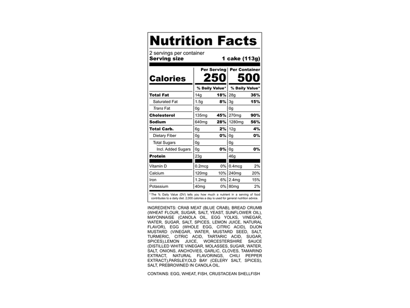 Product Image: Signature Crab Cakes - 2ct