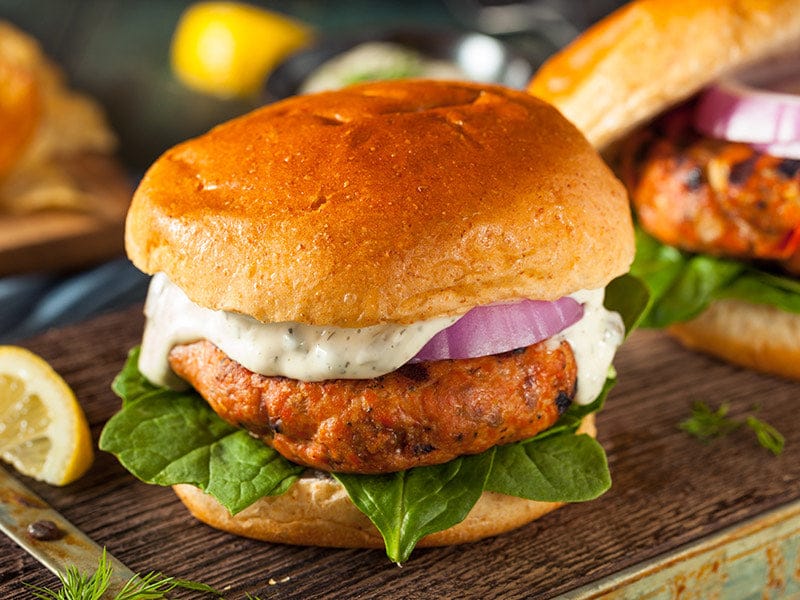 Signature Salmon Burgers image