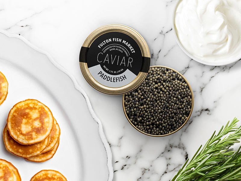 Fulton Fish Market Wild Paddlefish Caviar image