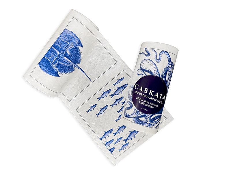 Caskata Coastal Cocktail Napkin Roll image