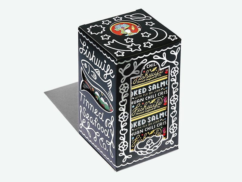 Fishwife Smoked Salmon with Fly By Jing Chili Crisp (3-Pack) image