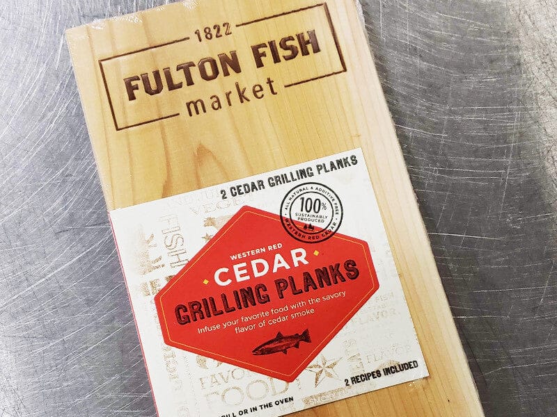 Fulton Fish Market Cedar Grilling Planks - 2ct image