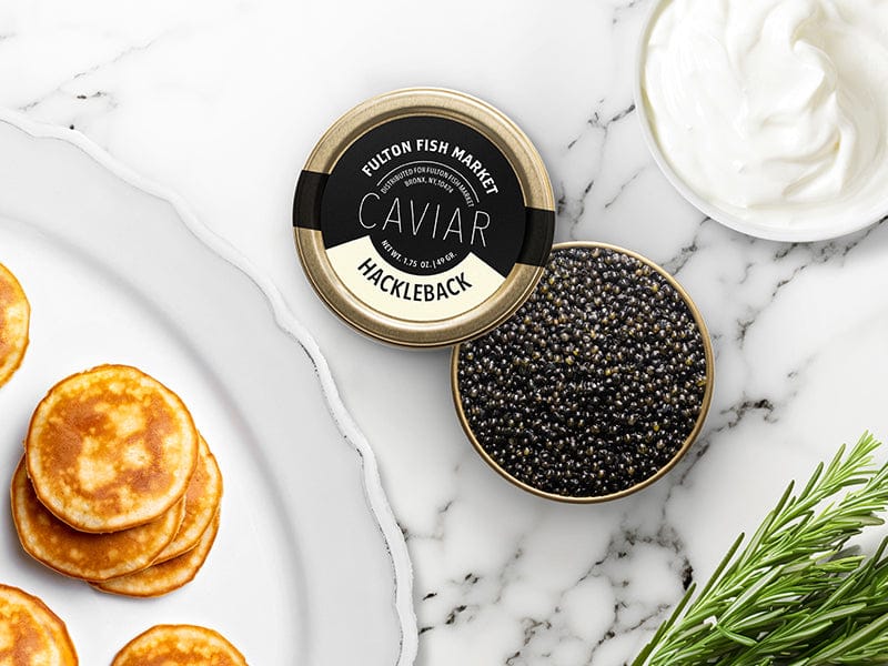 Fulton Fish Market Wild Hackleback Caviar image